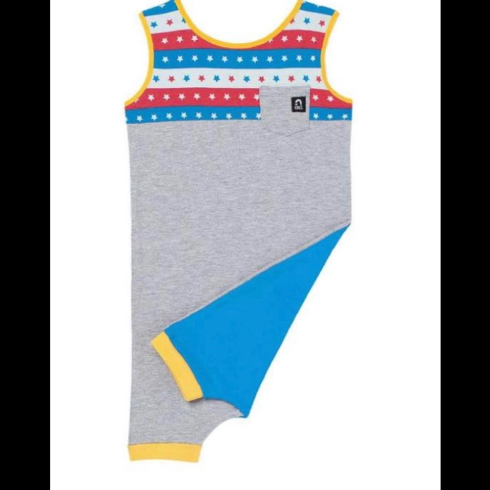 18-24 tank short pocket rag “lady liberty”